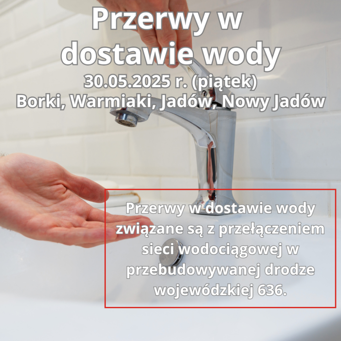 brak wody 30.05