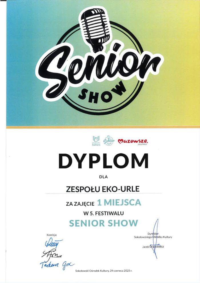 EKO KABARET Dyplom