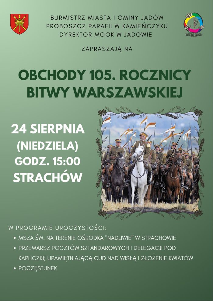 Obchody 105. rocznincy Bitwy Warszawskiej