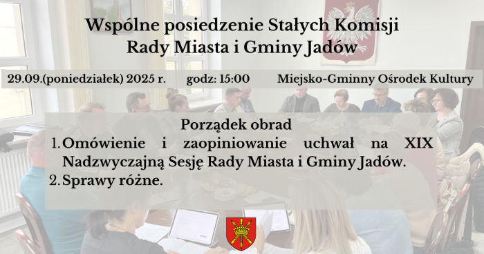 Posiedzenie komisji wrzesień