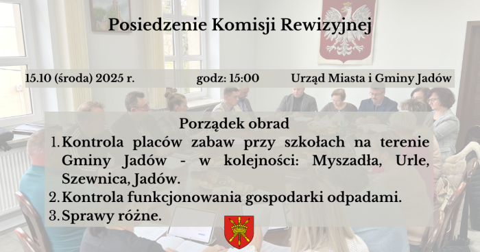 Posiedzenie komisji październik