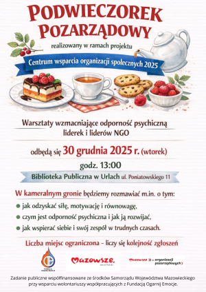 podwieczorek pozarządowy