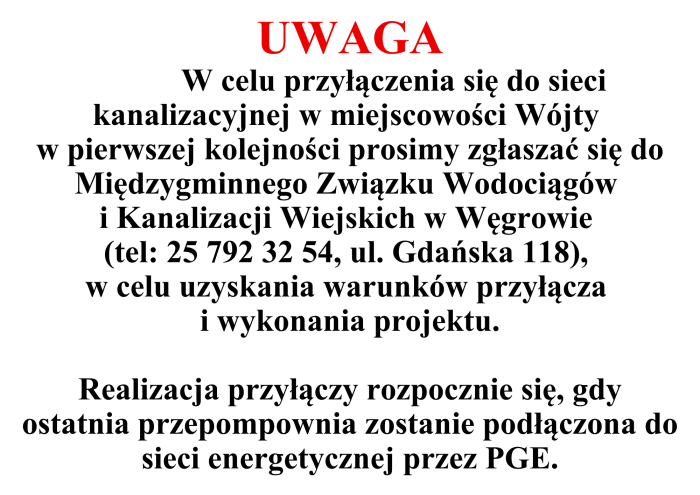 przyłącze do kanalizacji