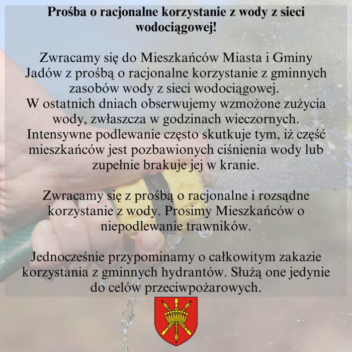 korzystanie z wody