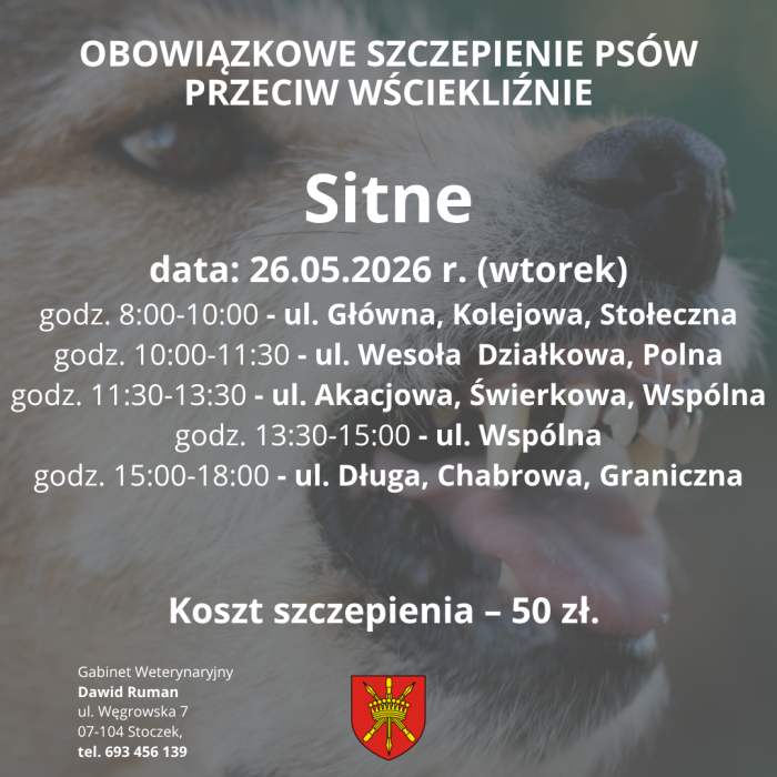 szczepienie Sitne