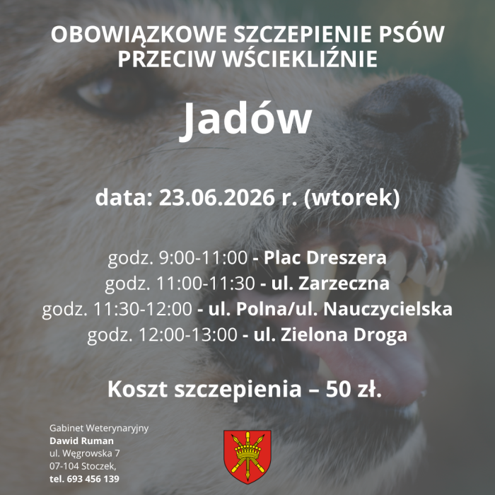 szczepienie Jadów