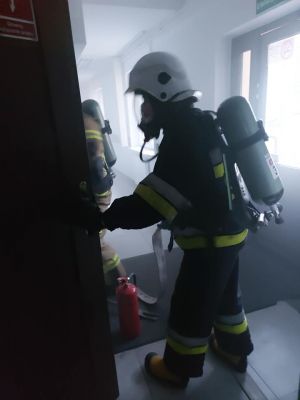 ćwiczenia przeciwpożarowe w urzędzie