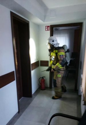 ćwiczenia przeciwpożarowe w urzędzie