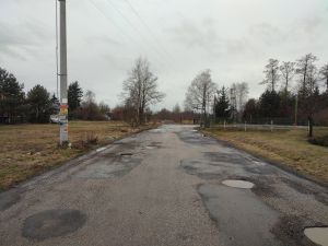 Budowa drogi gminnej Warmiaki-Borki - stan bieżący