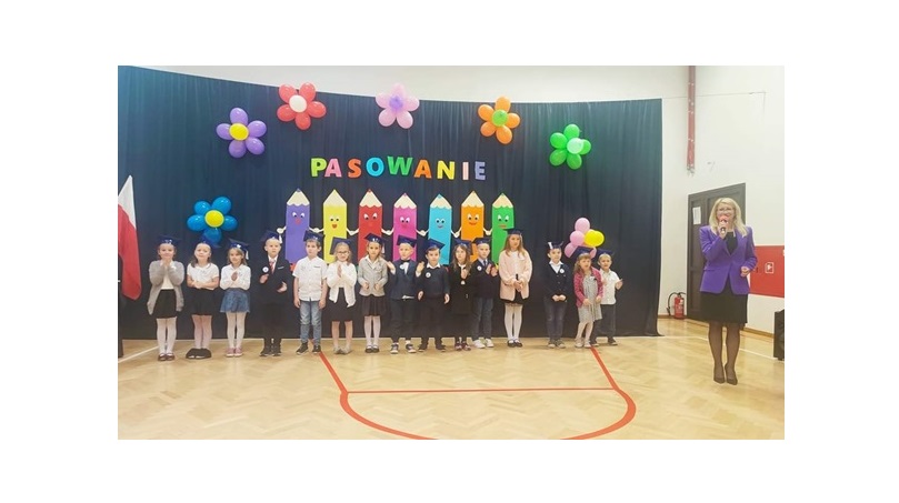 Pasowanie na ucznia w Szkole Podstawowej w Szewnicy.