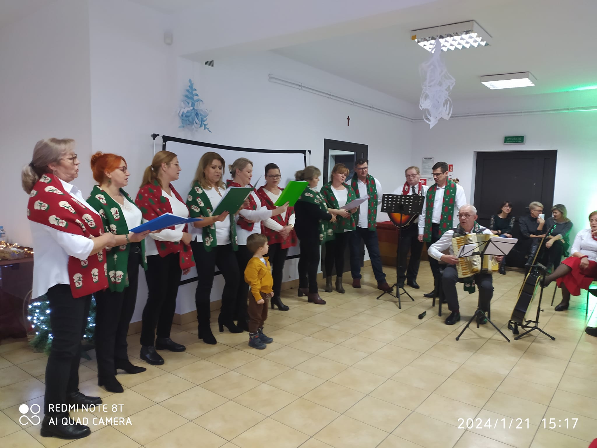 Wspólne kolędowanie w Sitnem