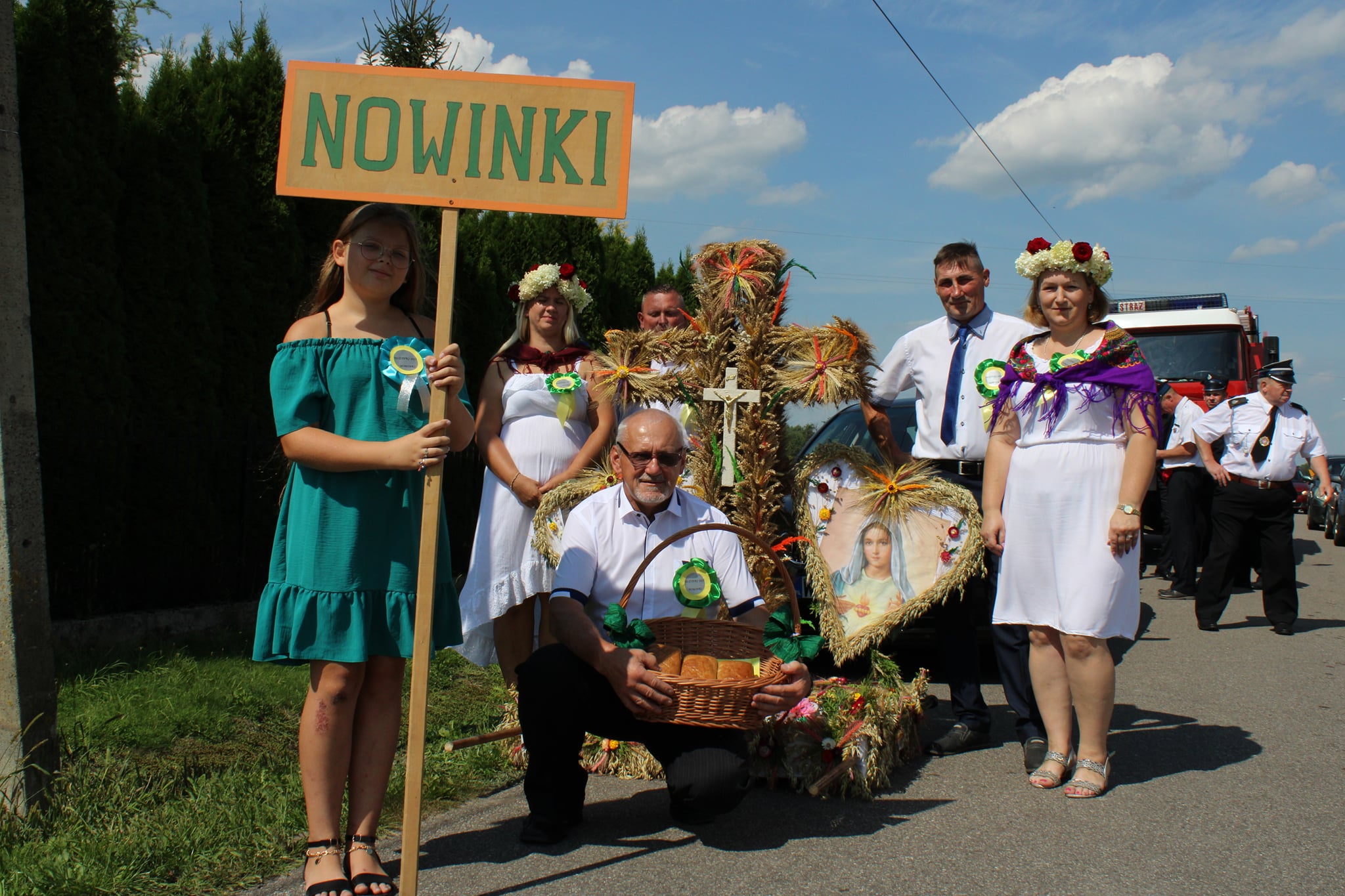 Relacja z dożynek w gminie Jadów