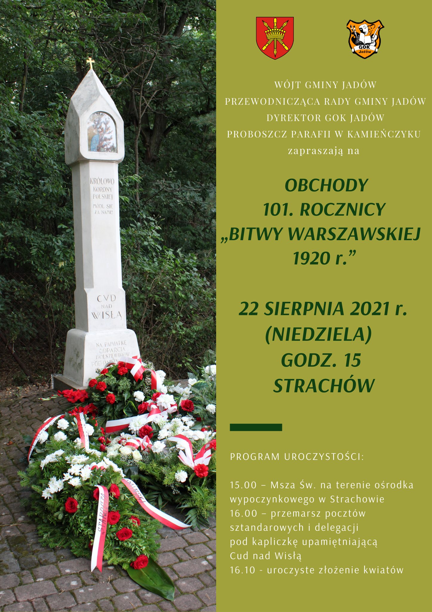 Zapraszamy do Strachowa na uroczystości