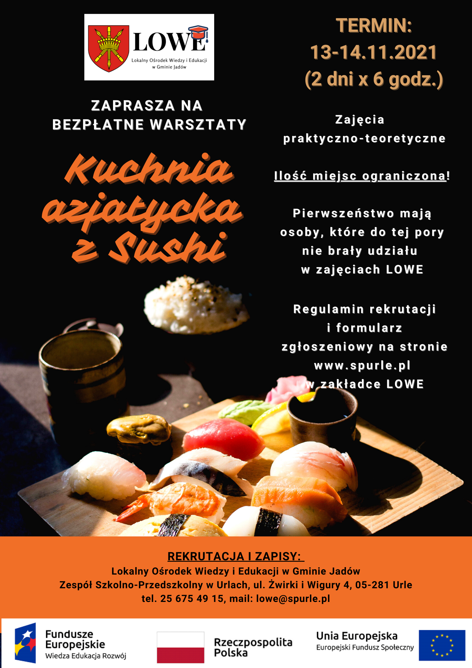 warsztaty sushi