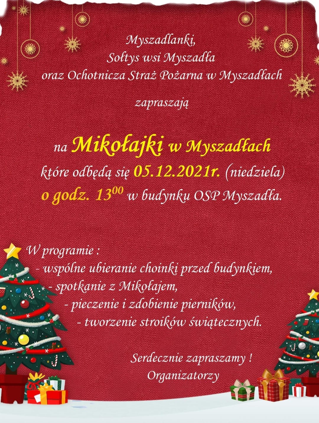 Mikołajki w Myszadłach