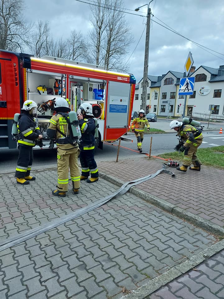 ćwiczenia przeciwpożarowe w urzędzie